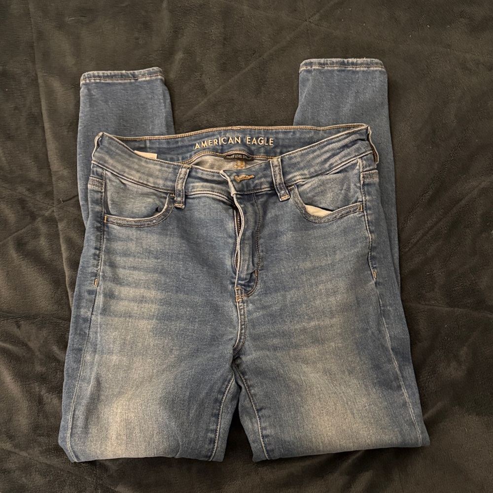 American Eagle Outfitters Blue Skinny Jeans